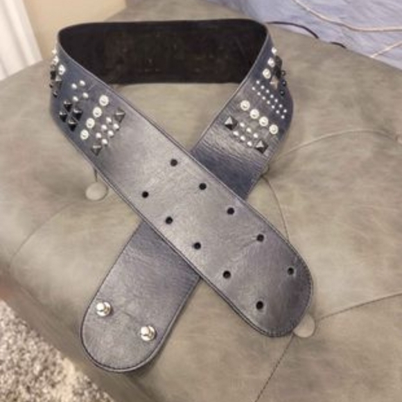 Raina leather belt. - Picture 1 of 8